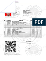 Kartu Rencana Studi (KRS) SEMESTER ATA 2021 / 2022