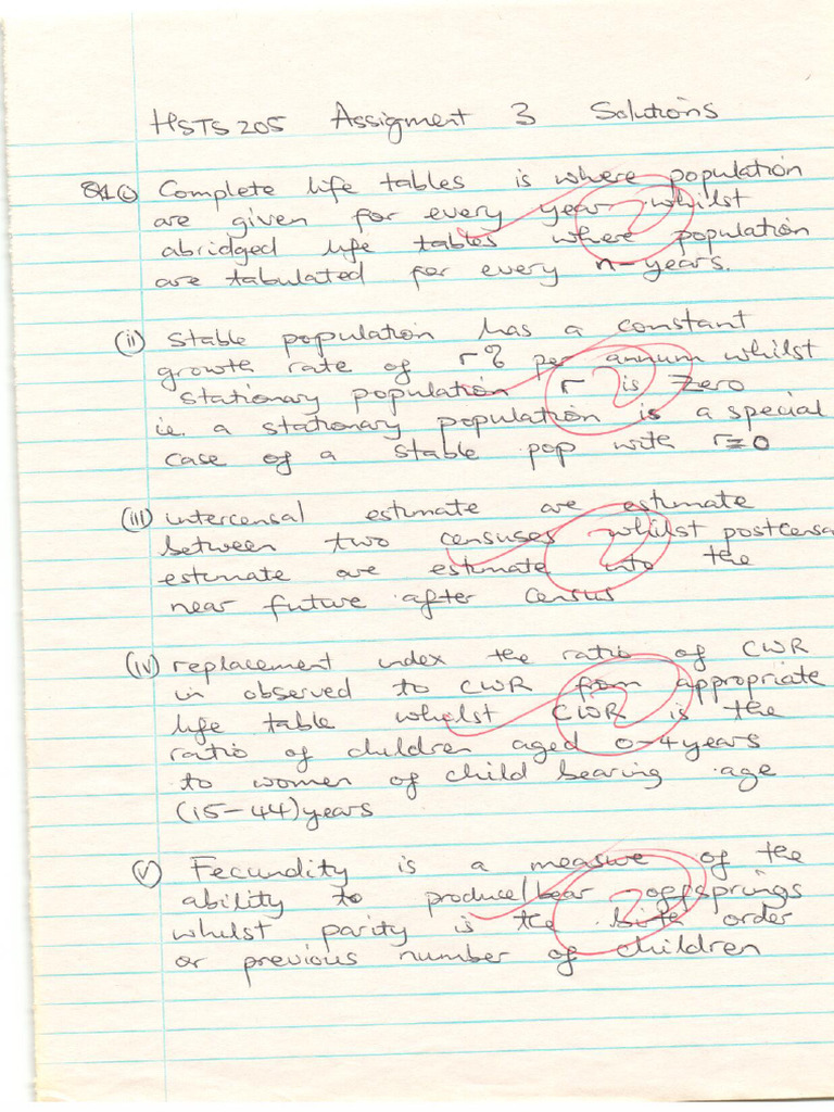 Assignment 3 Solutions | PDF