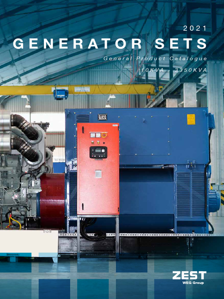 Zest WEG Generator Sets Overview | PDF | Technology & Engineering