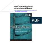 Economics Global 1st Edition Acemoglu Solutions Manual