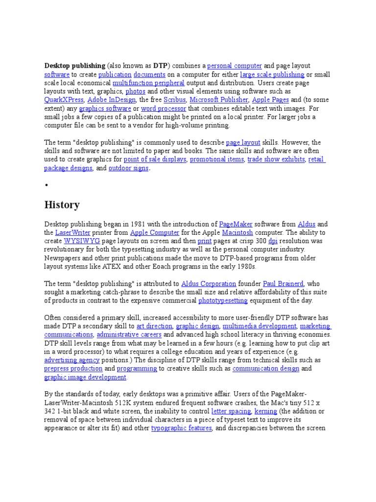 Desktop publishing services image