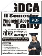 PGDCA II Sem (Financial Accounting With Tally) PDF