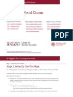 Strategy For Social Change Workbook 2020