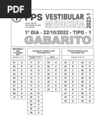 Gabarito Final Do Ifmg 2026 1 | PDF
