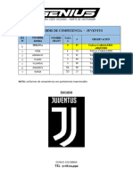 Pedido Juventus