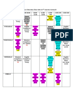 Time Table