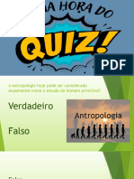 Quiz Antropologia