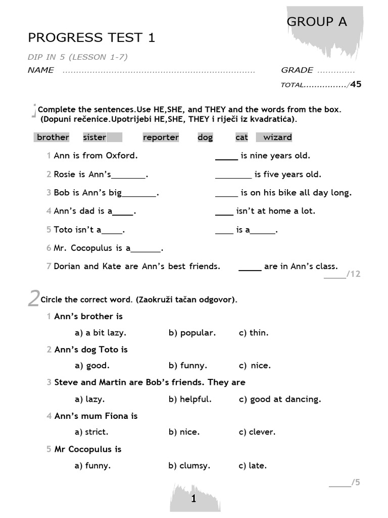 DIP in 5 TESTOVI-3-6 | PDF