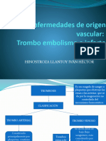 Tromboembolia Pulmonar e Infarto