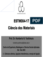 ESTM004-17-2 Cien Mats - Ligacoes Atomicas 3Q-2023