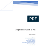 Mejoramientos en La Administración de Los Centros de Computación