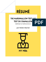 Resume The Marshmallow Test Le Test Du Chamallow Matriser La Matrise de Soi Par Walter Mischel