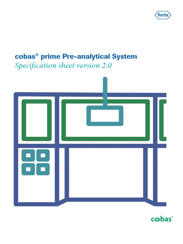 Roche Cobas Prime Pre Analytical System Specifications Sheet EN PDF