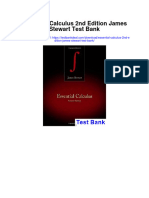 Essential Calculus 2nd Edition James Stewart Test Bank