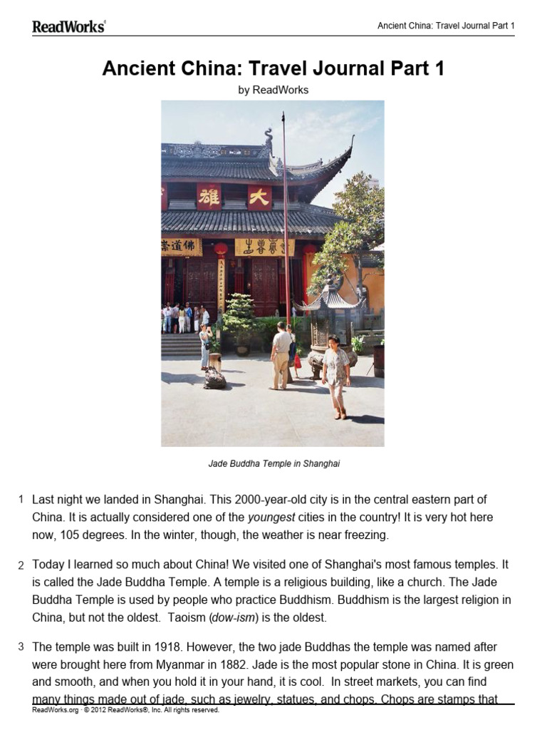 CHINA TRAVEL GUIDE PDF visual data 2