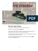 Audiority Pills Vol2 SynthStrings Manual