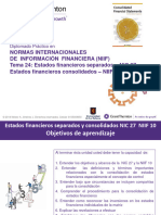 24 - Nic 27 y Niif 10 Estados Financieros Consolidados y Separados Diplomado (