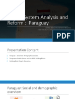 Paraguayan Health System MCMP Presentation