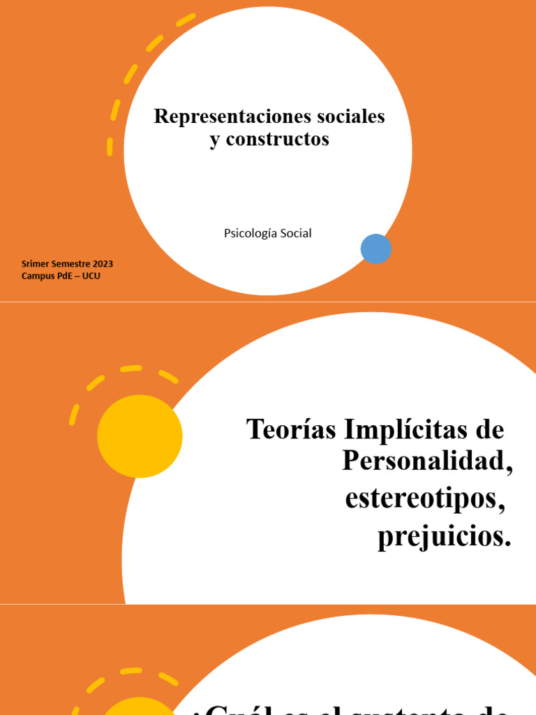 12 - Representaciones Sociales y Constructos | PDF | Pensamiento | Sociedad