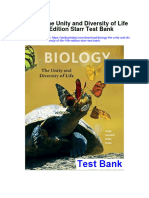 Biology The Unity and Diversity of Life 14th Edition Starr Test Bank