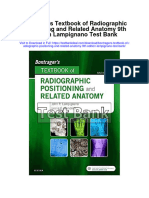 Bontragers Textbook of Radiographic Positioning and Related Anatomy 9th Edition Lampignano Test Bank