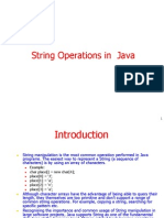 JAVA - TM - String Operations