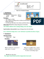 Unit 2 L3 - Session 1 - Chemical Changes Lab Report-Answer Key