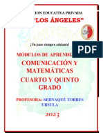 SEMANA 10 - Comunicación - Matemáticas