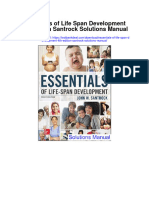 Essentials of Life Span Development 4th Edition Santrock Solutions Manual