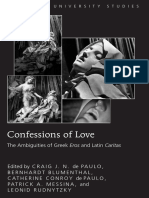 AA.vv. - Confessions of Love. the Ambiguities of Greek Eros and Latin Caritas