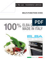 Elba Elio Giant Instruction Manual 140 E95 MF