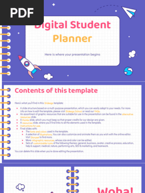 Digital Student Planner