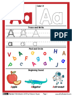 Alphabet Worksheets