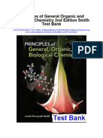 Principles of General Organic and Biological Chemistry 2nd Edition Smith Test Bank