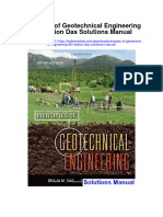 Principles of Geotechnical Engineering 8th Edition Das Solutions Manual