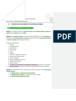 Procesos de Conocimiento en Materia de Familia