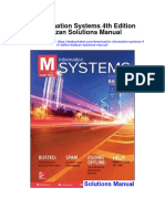 M Information Systems 4th Edition Baltzan Solutions Manual