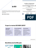 Implantacao Da ISO 90012015