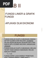 Download Matematika Ekonomi 2 Fungsi Linier by Ijal Keiji SN68092472 doc pdf