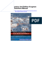 Macroeconomics 2nd Edition Krugman Solutions Manual