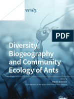 Diversity Biogeography and Community Ecology of Ants
