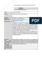 Estructura de Ficha Resumen A Trabajar en La Primera Unidad de Psicología Del Desarrollo