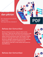 Materi 3 - Bahasa Dan Pikiran