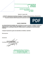 Carta Laboral RICHAR