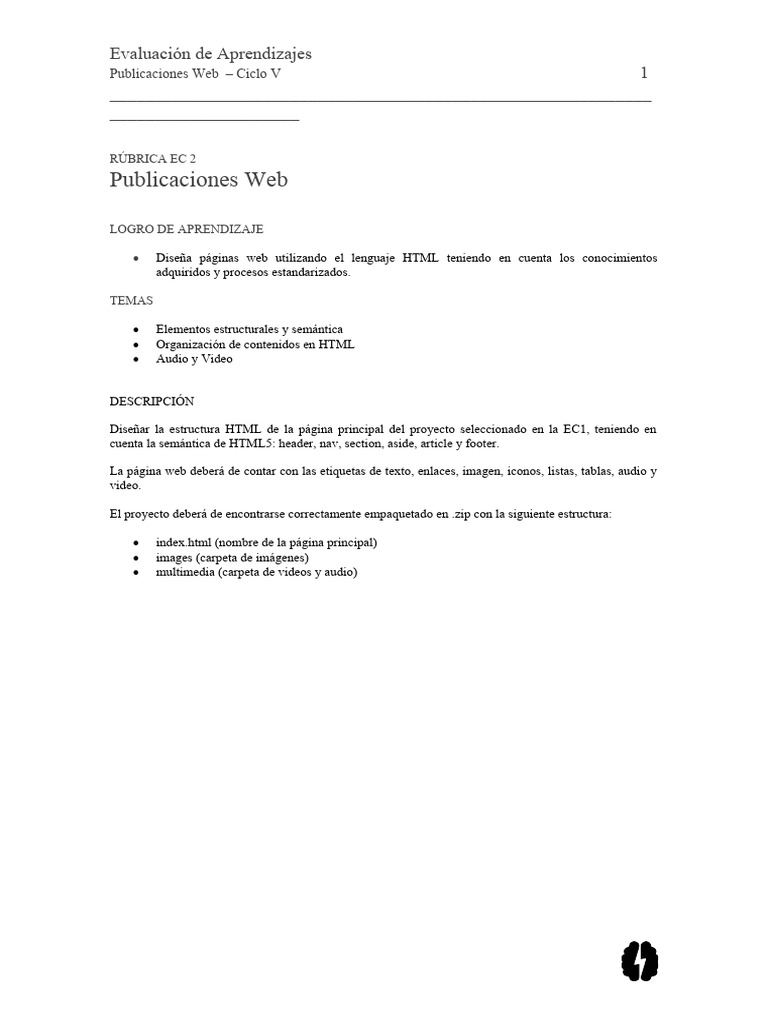 R brica ec 2 publicaciones web 1 pdf p gina web html