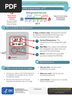 VFC Refrigerator Temperature Log | PDF | Refrigerator | Vaccination