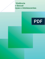 Caderno de Violência Doméstica e Sexual Contra Crianças e Adolescentes Autor Secretaria Municipal Da Fazenda