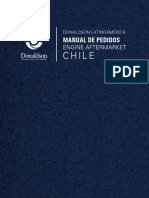 Manual de Pedidos Donaldson para Chile
