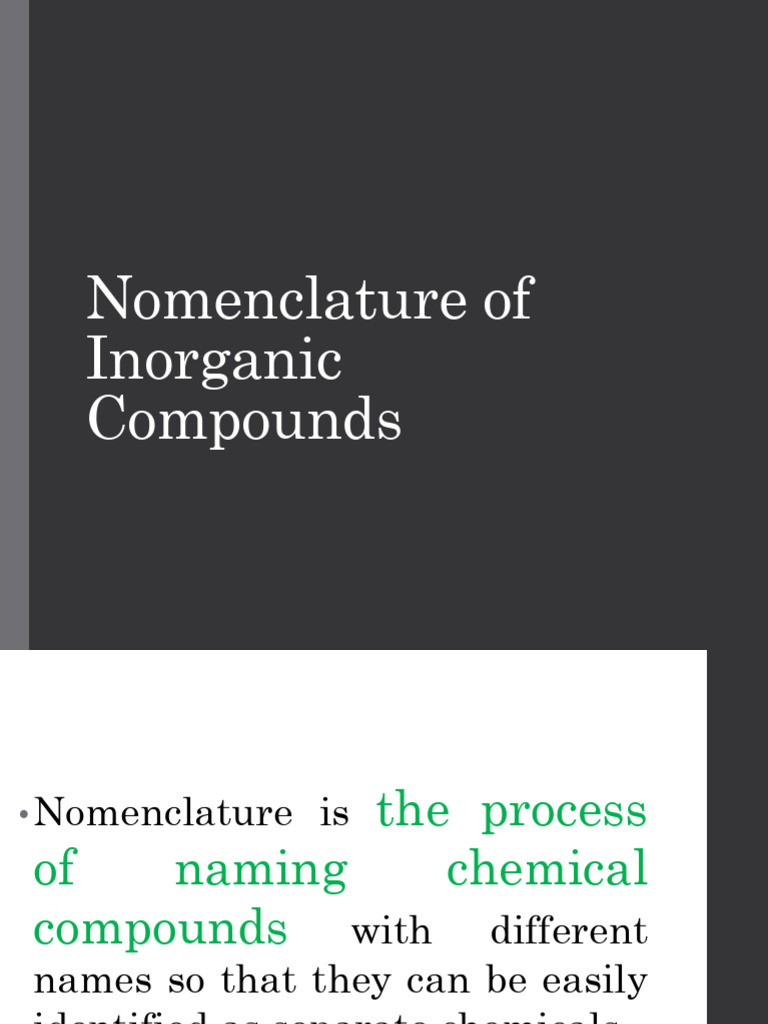 Nomenclature PDF