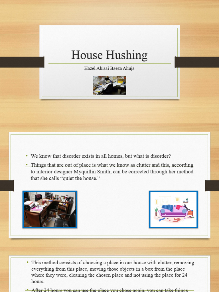 Understanding House Hushing Method | PDF | Career & Growth | Self ...